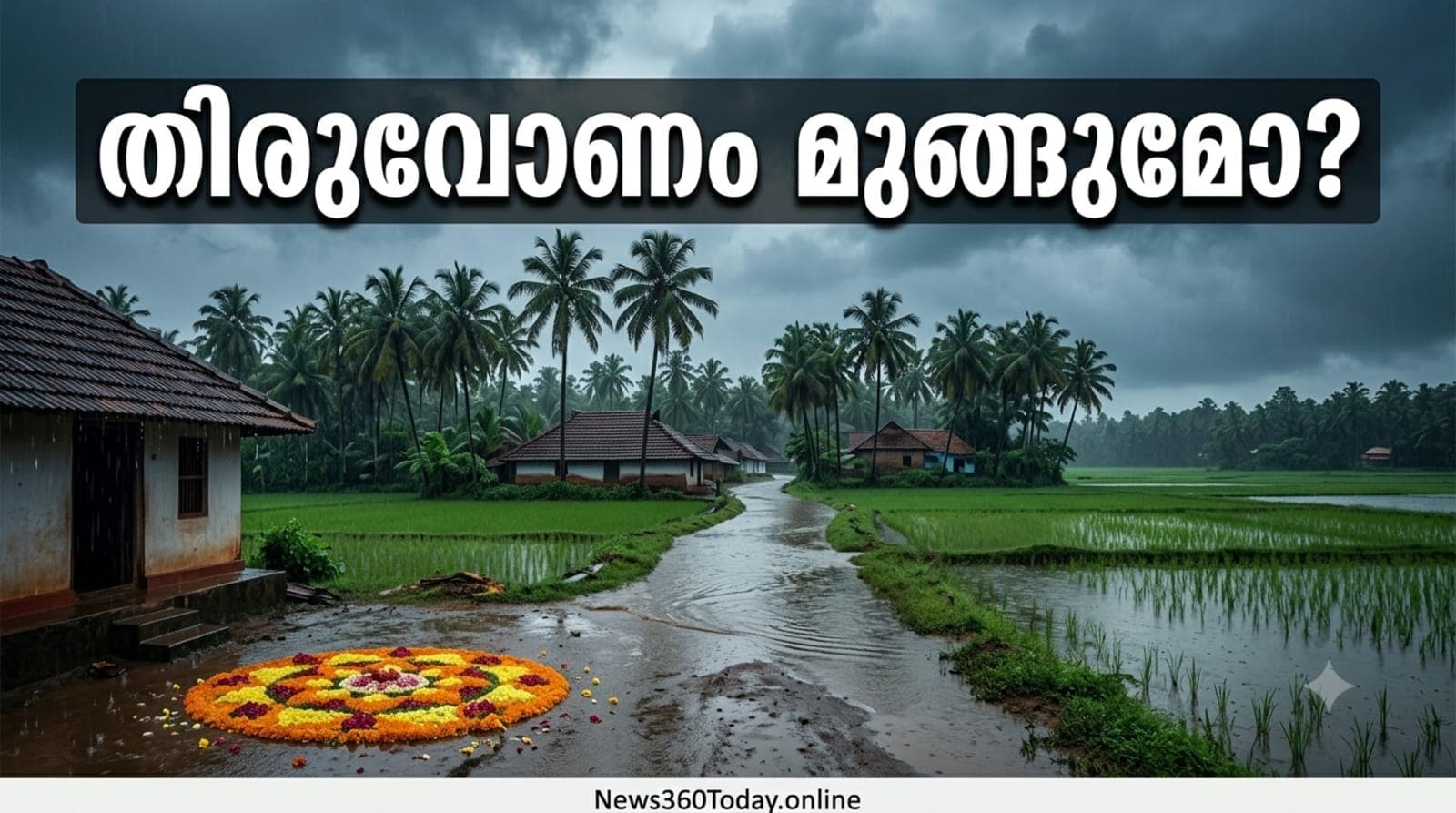 കേരളത്തിൽ ഓണക്കാലത്ത് മഴ മുന്നറിയിപ്പ്, ഓറഞ്ച് അലർട്ട് പ്രഖ്യാപിച്ച ജില്ലകൾ കാണിക്കുന്ന ചിത്രം