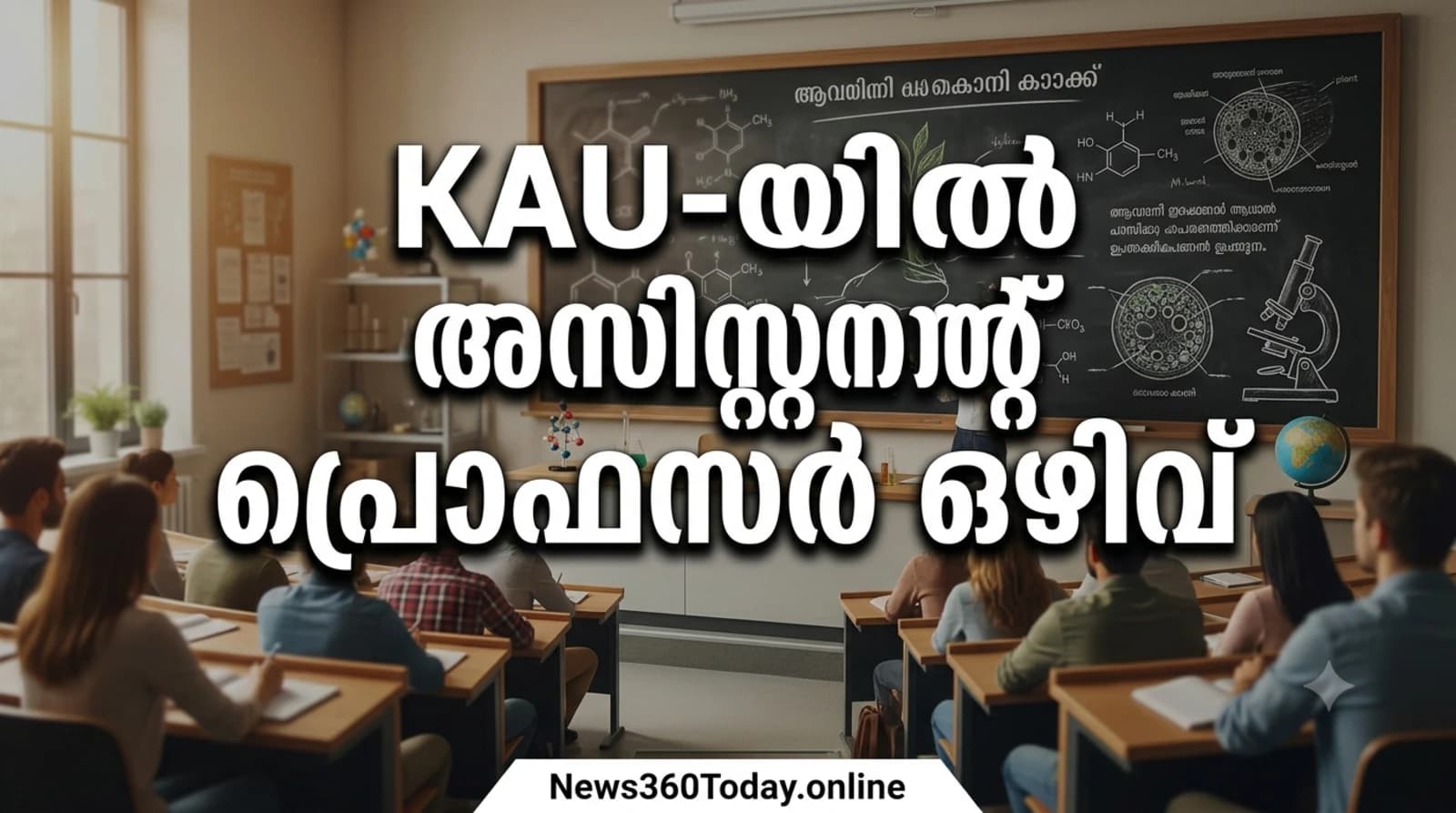 KAU അസിസ്റ്റന്റ് പ്രൊഫസർ മൈക്രോബയോളജി റിക്രൂട്ട്മെന്റ് 2026 വാർത്താ തംബ്നെയിൽ ചിത്രം